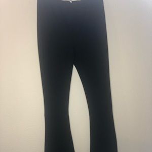 Wide leg high waisted leggings